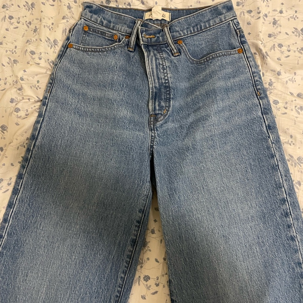 Madewell perfect vintage wide leg crop